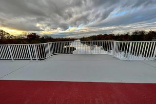 Most Olimpijski we Wrocławiu w trakcie budowy