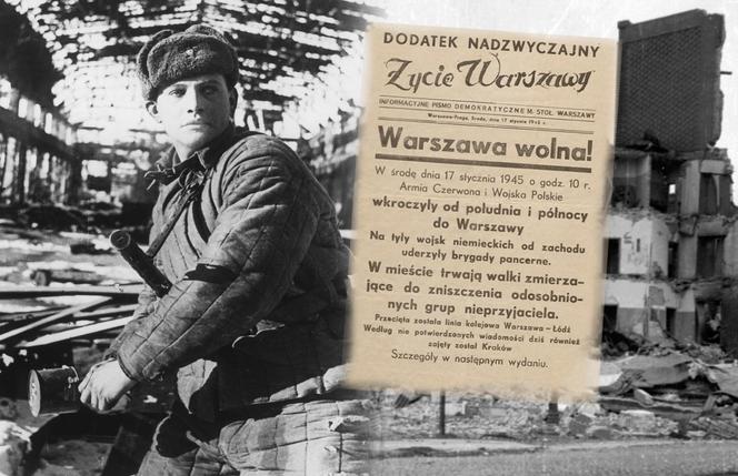 80. rocznica wyzwolenia Warszawy 17 stycznia 1945r. Czarna rozpacz i Czerwona Armia