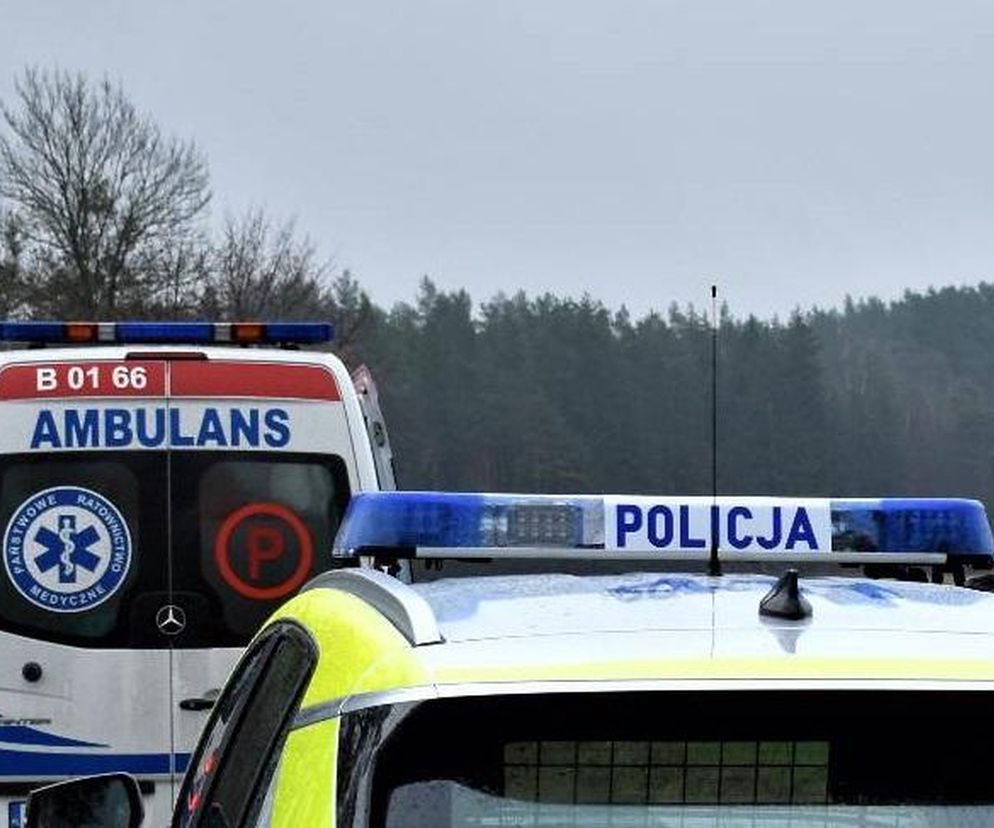 Tragiczny wypadek w Krzyżewie. Zginęła 17-letnia pasażerka audi. Samochód dachował