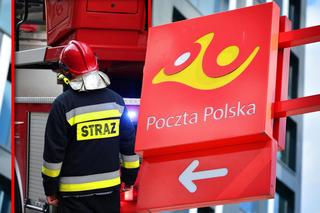 Ewakuacja budynku Poczty Polskiej! Dwie osoby zabrane do szpitala. Na miejscu grupa chemiczna