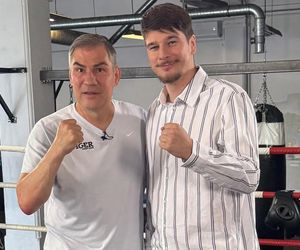 Dariusz Michalczewski w ringu z synem Karola Nawrockiego! Zacisnęli pięści