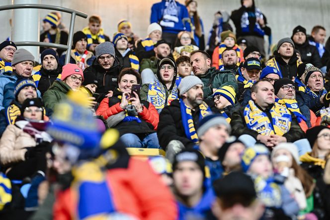 Arka Gdynia - Lech Poznań: Zdjęcia kibiców z meczu 15. kolejki PKO BP Ekstraklasy