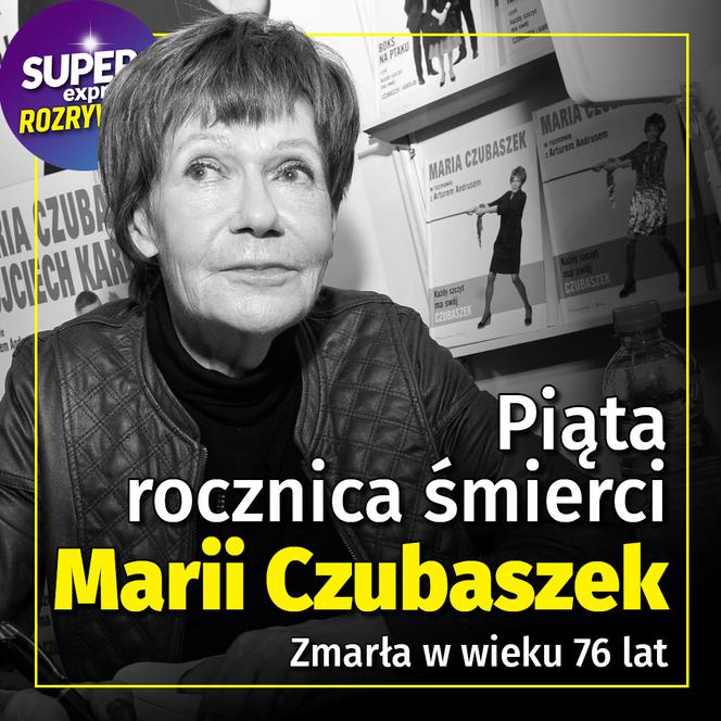 Piąta rocznica śmierci Marii Czubaszek