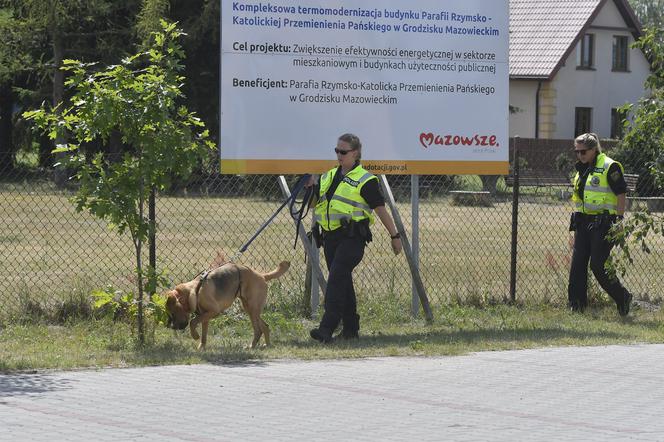 Do poszukiwań Dawidka zostały włączone specjalne psy niemieckiej policji