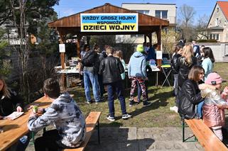 Słodko jest pomagać. Motocyklowy piknik dla Ukrainy w Szczecinie Dąbiu