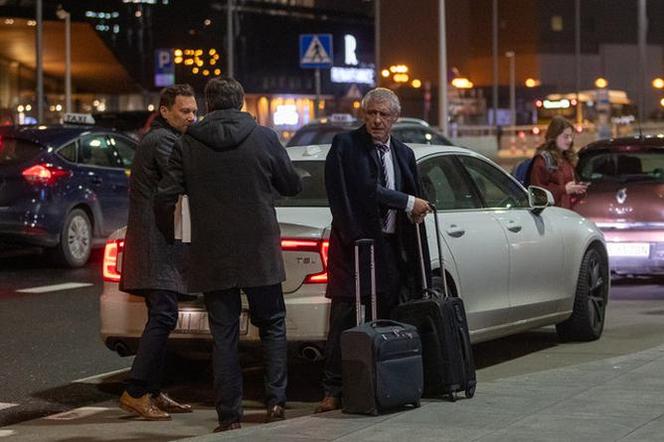 Najpierw piwko, potem lotnisko. Oto dzień Fernando Santosa w Polsce