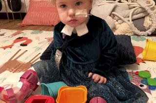 Córka policjanta potrzebuje pomocy. Mała Zuzia ma ciężką wadę serca