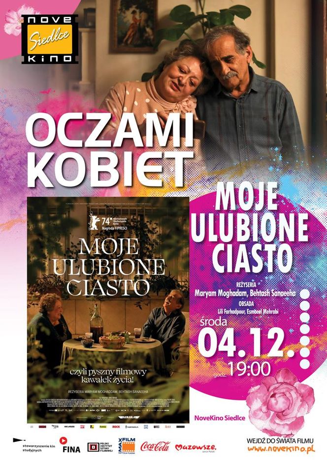 W ramach cyklu „Oczami Kobiet” film „Moje ulubione ciasto” w Novekino Siedlce już 4 grudnia