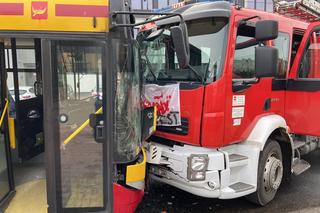 Groźny wypadek na Przybyszewskiego w Łodzi
