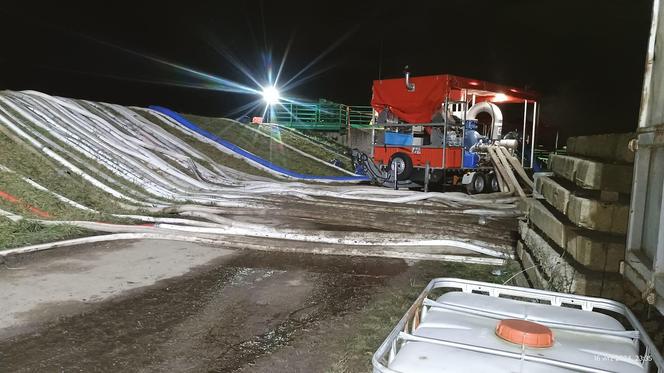 Strażacy z Grudziądza na południu Polski