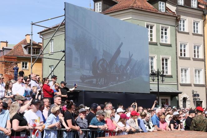 Uroczystości z okazji święta Konstytucji 3 Maja na Placu Zamkowym w Warszawie