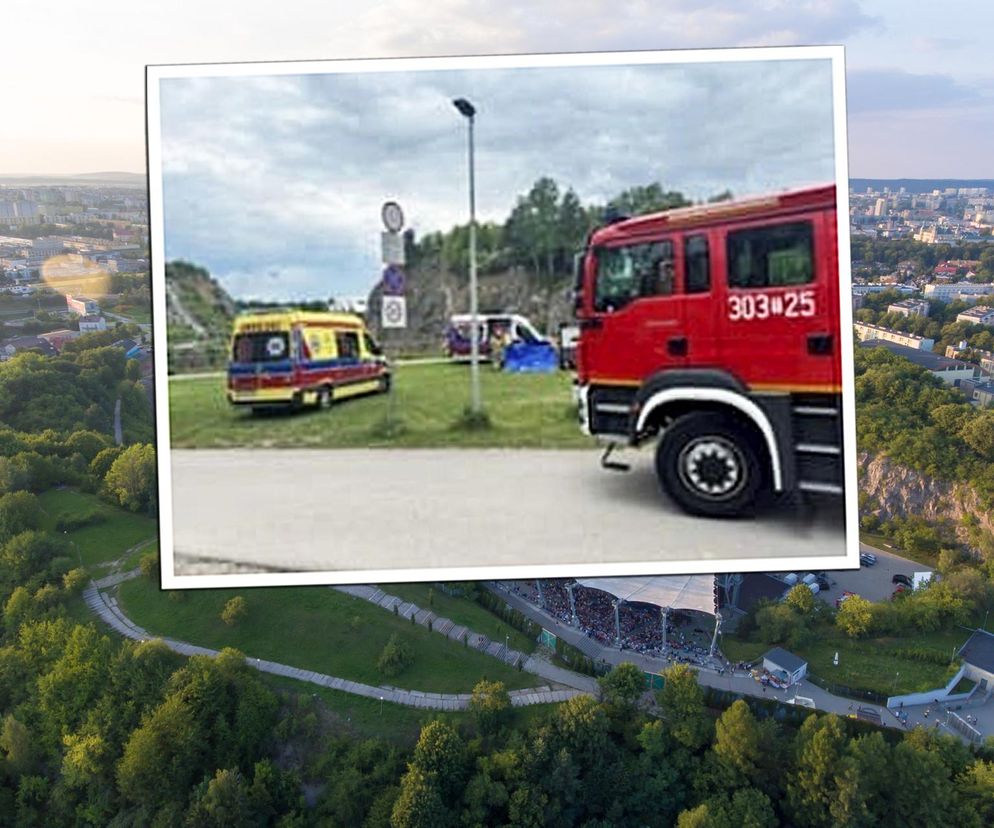 Kielce. Tragiczny wypadek w rezerwacie Kadzielnia. 27-latek nie żyje