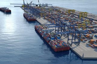 Falochrony osłonią w przyszłości Port Zewnętrzny w Gdyni