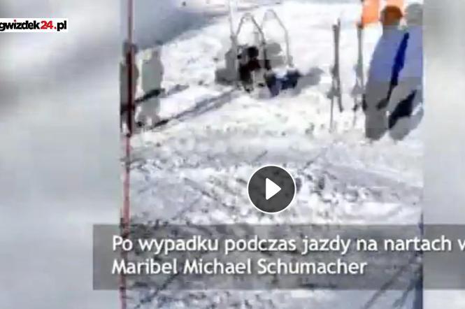 Michael Schumacher, wideo z wypadku