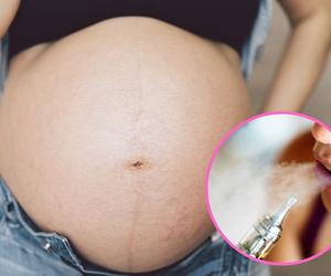 E-papierosy w ciąży nie są bezpieczniejszą alternatywą. Oto, co wapowanie może zrobić z dzieckiem