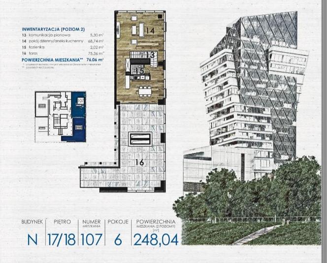 Olszynki Park w Rzeszowie. Plan mieszkania