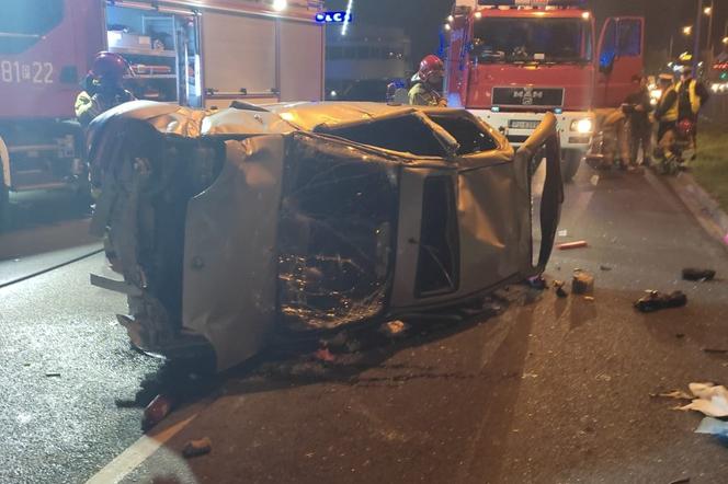 Groźny wypadek na Al. Konstytucji 3 Maja w Lesznie