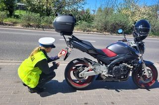Policja kontra motocykliści