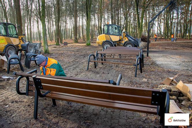 Bełchatów: Prace w parku 1000-lecia na finiszu! Co się zmieniło i jak się prezentuje? 