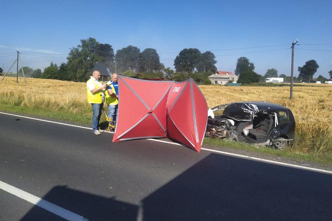 Wypadek na DK 15 na trasie Toruń-Brodnica