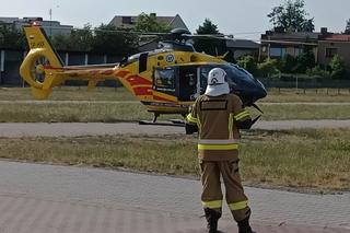 Wypadek koło Krzepic