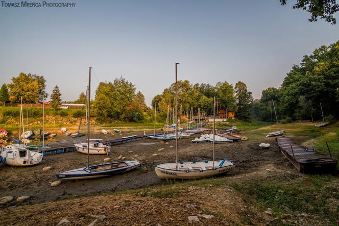 Susza w Jeziorze Żywieckim