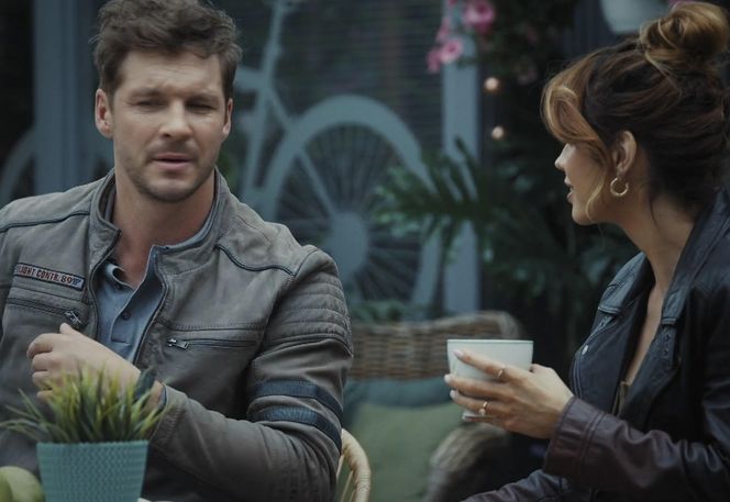 M jak miłość, odcinek 1880: Kama (Michalina Sosna), Marcin (Mikołaj Roznerski)