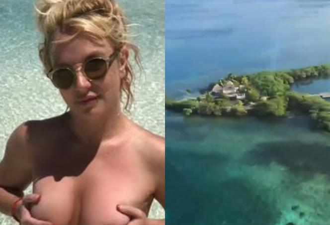 Britney Spears uciekła na prywatną wyspę! Zamieszka tam na dłużej?