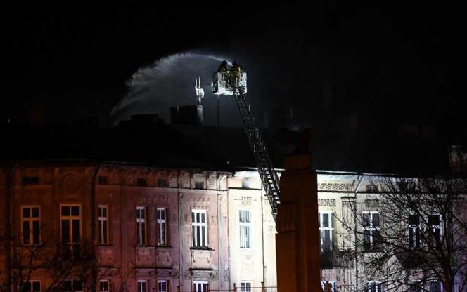 Pożar kamienicy 