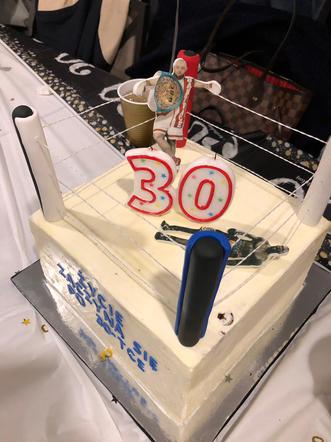 Tort dla Adama Kownackiego z okazji 30. urodzin