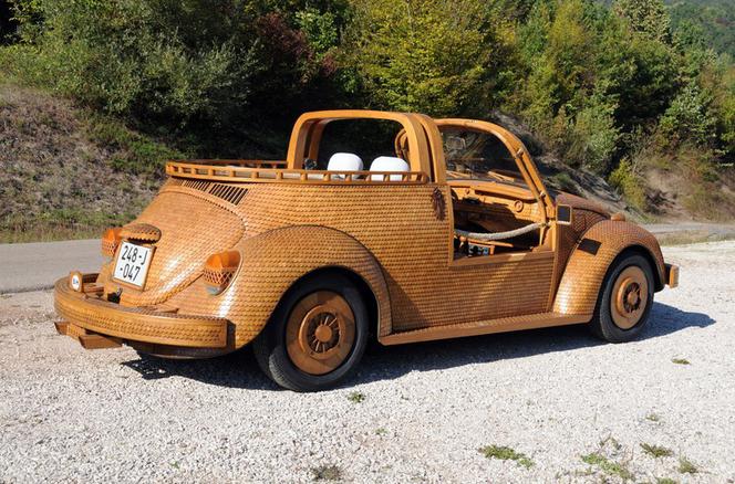 Drewniany Volkswagen Garbus