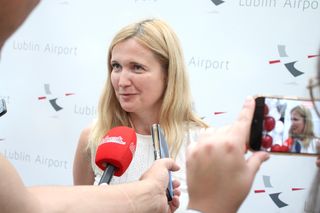 Kolejny rekord na lubelskim lotnisku. Pasażerka została przywitana z wielkimi honorami!