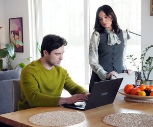 	Barwy szczęścia odc. 3211 nowy sezon. Natalia (Maria Dejmek), Cezary Rawicz (Marcel Opaliński)