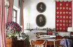 Salon w stylu dworkowym