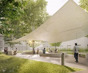 Zwycięski projekt koncepcji Kampusu Centralnego UW