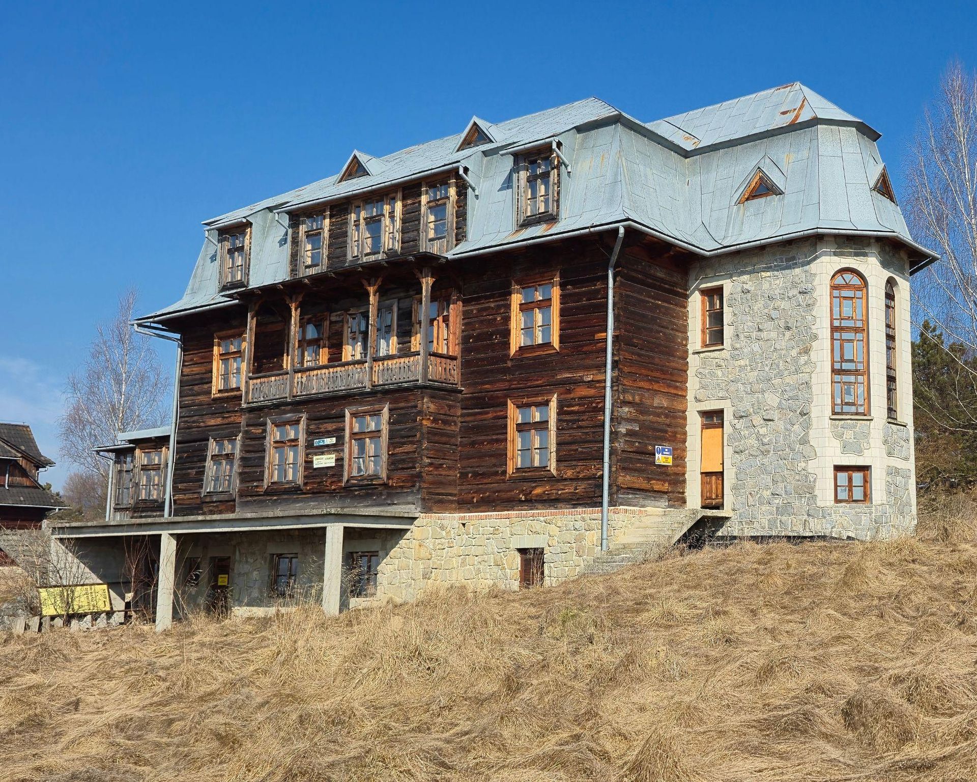 Osada widmo w Czorsztynie