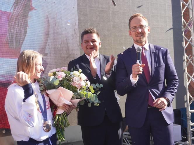 Tak mieszkańcy Tarnowa powitali Aleksandrę Kałucką, brązową medalistkę Igrzysk Olimpijskich w Paryżu!