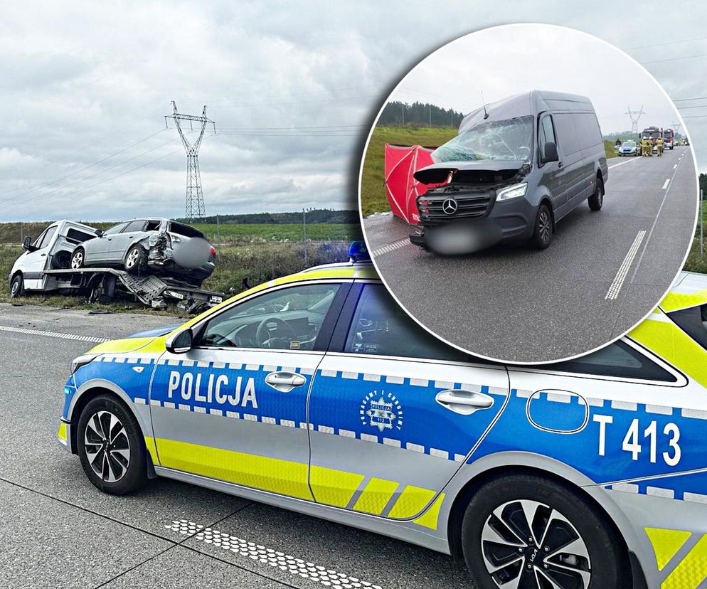 Śmiertelny wypadek z udziałem busa. Koszmarny weekend na drogach