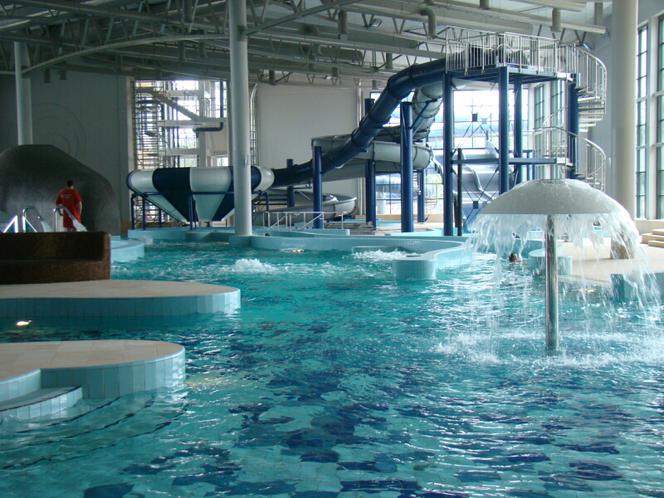 Część basenowa w Centrum Rekreacyjno-Sportowym