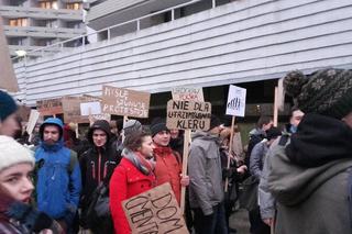 Protest studentów i studentek we Wrocławiu