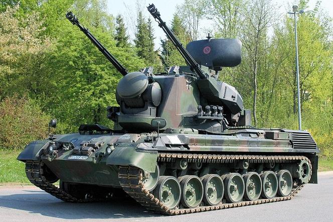 samobieżne działo pplot Gepard