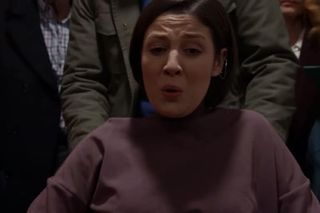 Pierwsza miłość odc. 4019. Kinga (Aleksandra Zienkiewicz), Janek (Maciej Mikołajczyk)