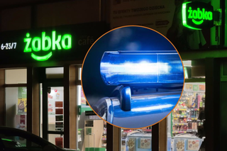 Napad na sklep Żabka w Kobyłce. Jedna osoba nie żyje