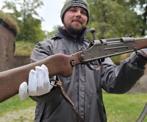 Volkssturmgewehr 1-2. Jedyny taki egzemplarz w polskich zbiorach