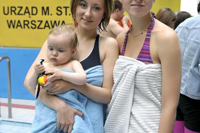 Paulina Przybysz z córką i Natalia Przybysz