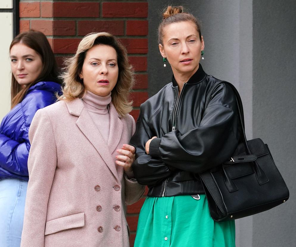 Barwy szczęścia odc. 2791. Beata (Jancia-Prokopowicz), Dorota Kujawiak (Karina Seweryn)