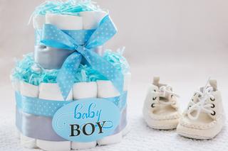 Tort z pampersów: jak zrobić prezent na baby shower na BABY SHOWER