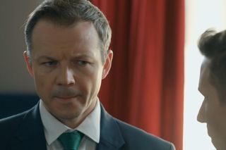 Barwy szczęścia, odcinek 3197: Bruno (Lesław Żurek), Tomasz (Jakub Sokołowski) 