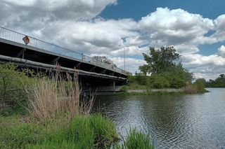 Most nad Kanałem Żerańskim powstał w czasie PRL