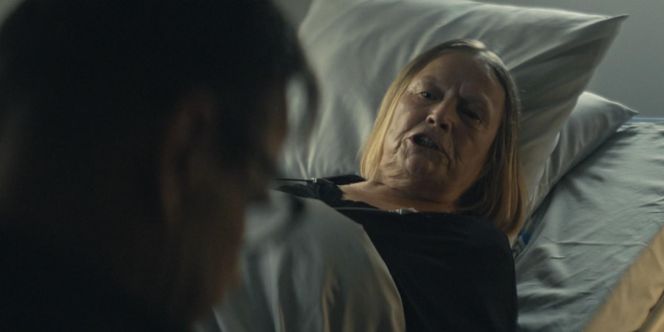 Krew z krwi 3 odc. 3. Anna Rota (Iwona Bielska) - matka Carmen,  Jan Wolski (Bartłomiej Topa)